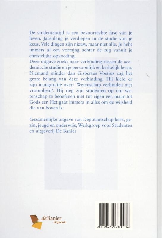 Achterkant van Wijsheid en wetenschap