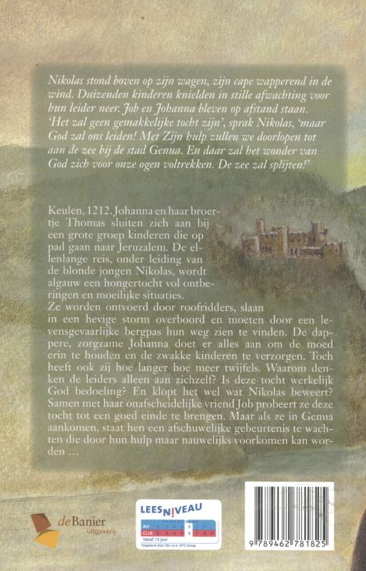 Achterkant van Het pad door de zee