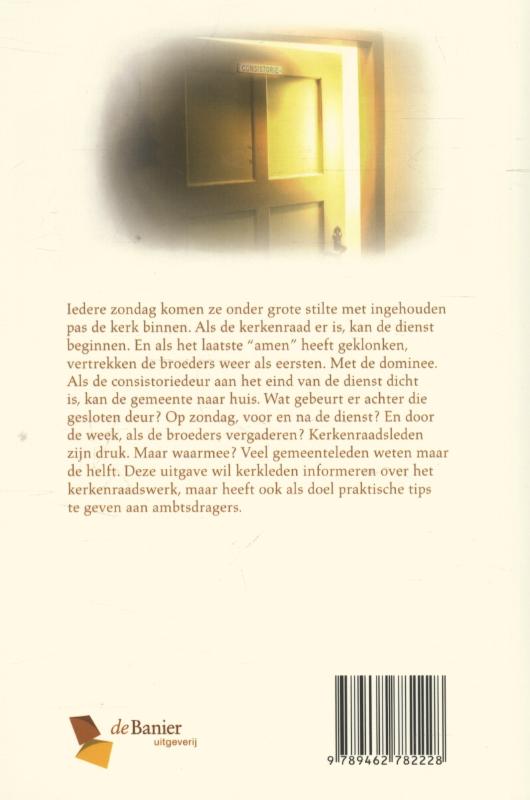 Achterkant van Achter gesloten deuren