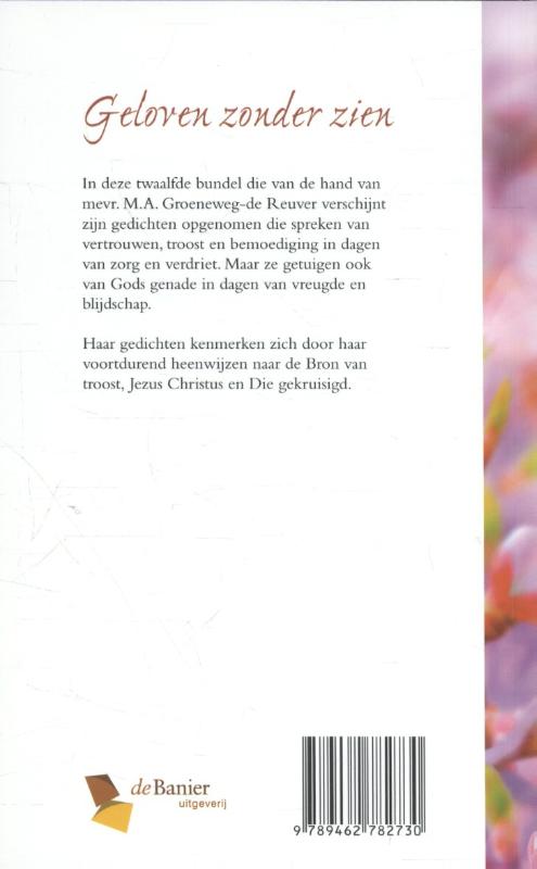 Achterkant van Geloven zonder zien