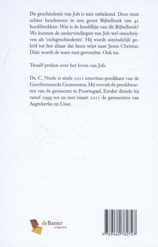 Achterkant van Het leven van Job