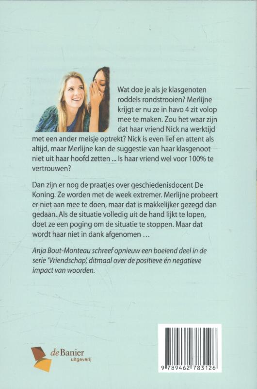 Achterkant van Vriendschap voor 100%