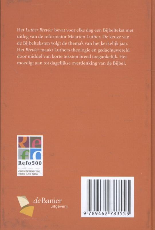 Achterkant van Brevier