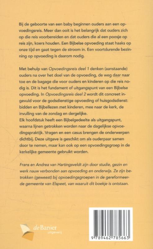 Achterkant van 2 Bijbelse opvoeding en huisgodsdienst