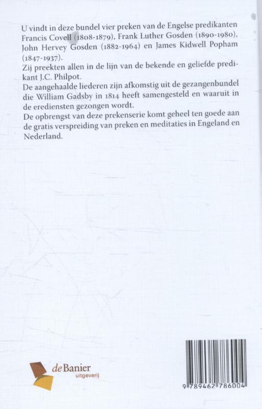 Achterkant van Ja en amen in Christus