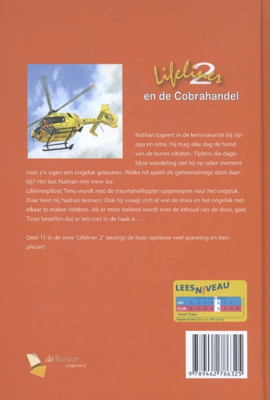 Achterkant van Lifeliner 2 en de Cobrahandel