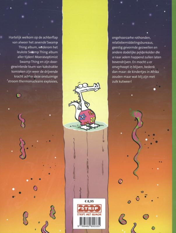 Achterkant van Ziet het zonnig in