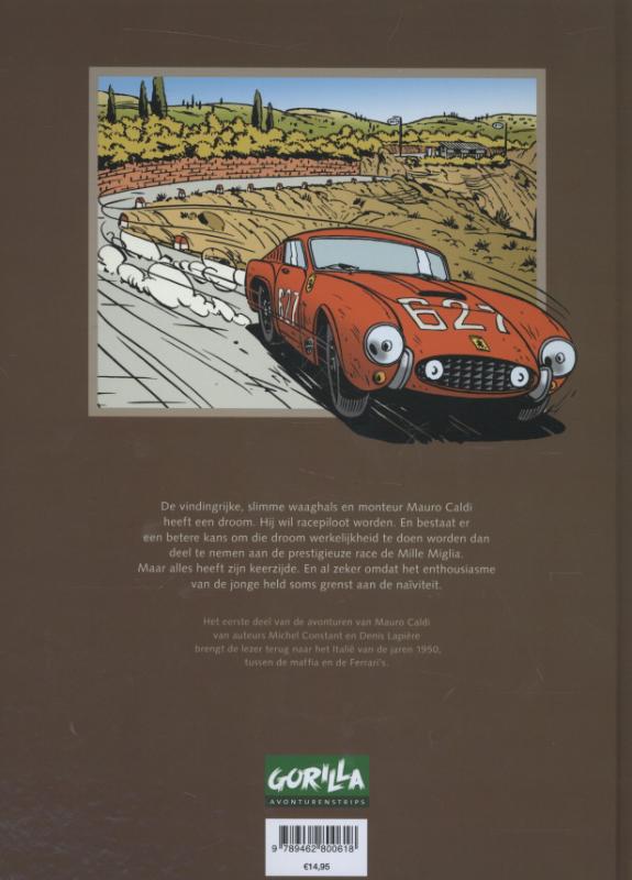 Achterkant van Mille Miglia