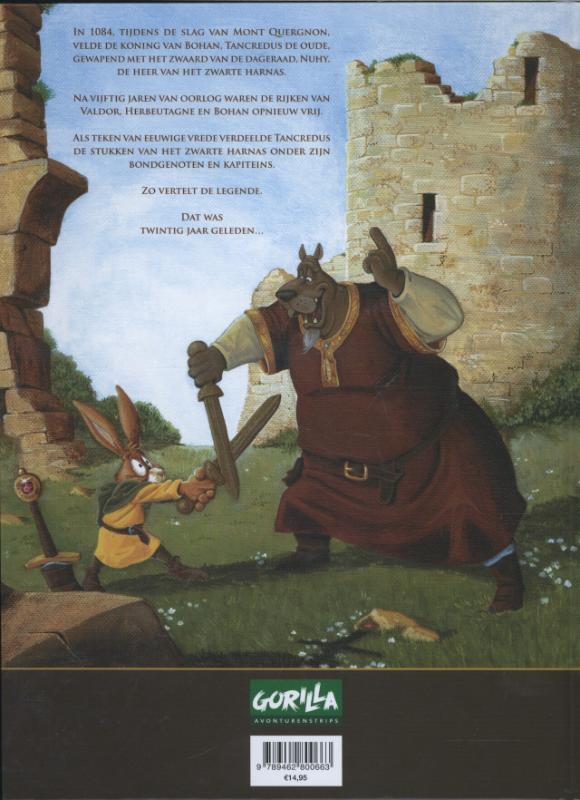 Achterkant van Boek I/IV Garen