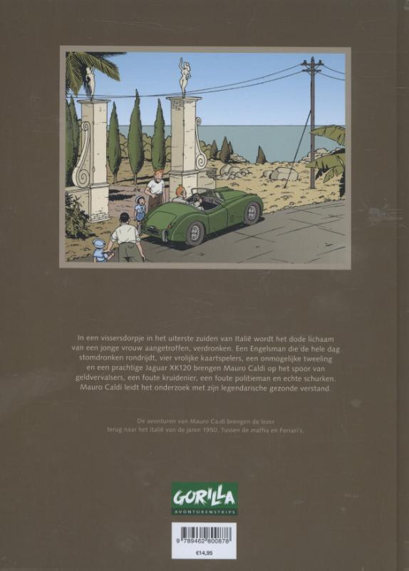 Achterkant van 4 De baai der leugenaars