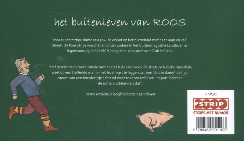 Achterkant van Het buitenleven van Roos