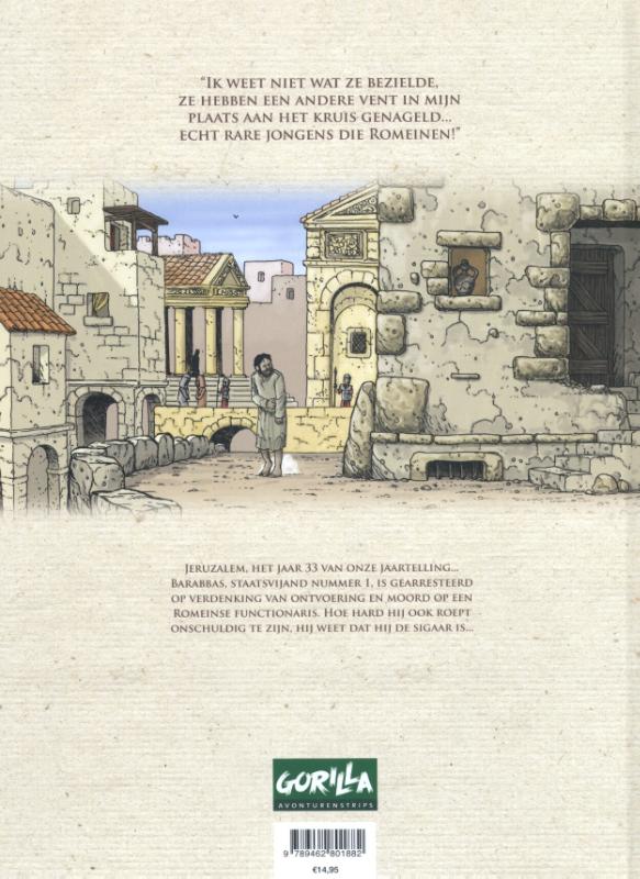 Achterkant van Barabbas