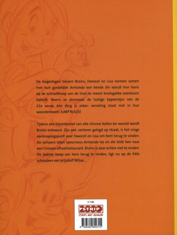Achterkant van De meeneemchinees