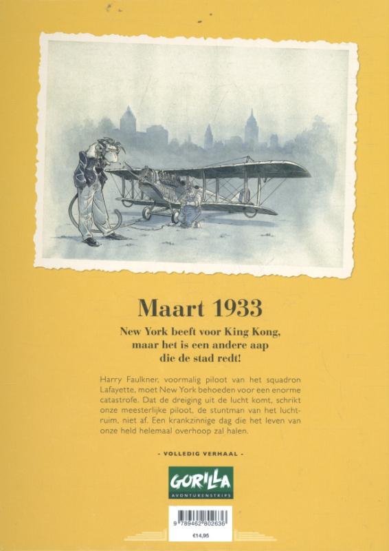Achterkant van De vleugels van de aap
