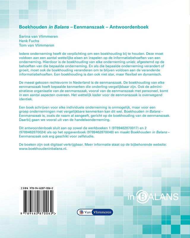 Achterkant van Antwoordenboek