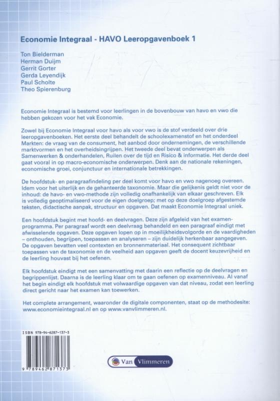 Achterkant van Leeropgavenboek 1