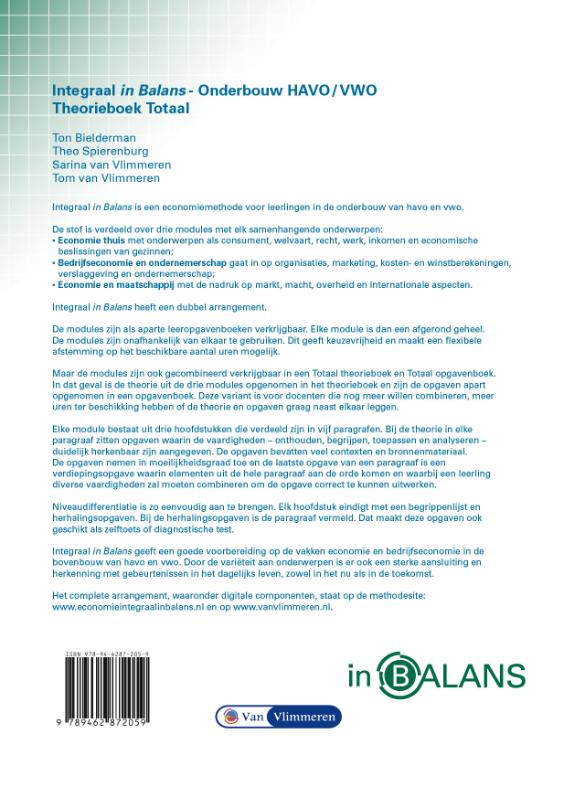 Achterkant van Theorieboek