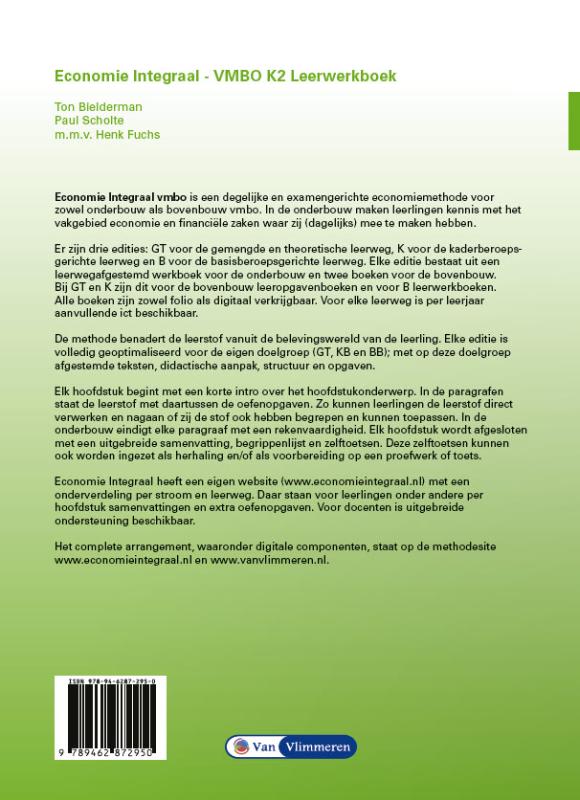 Achterkant van Leerwerkboek