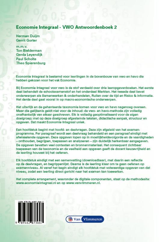Achterkant van antwoordenboek 2