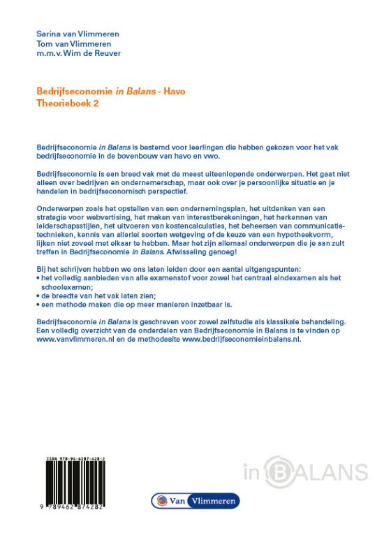 Achterkant van Theorieboek 2