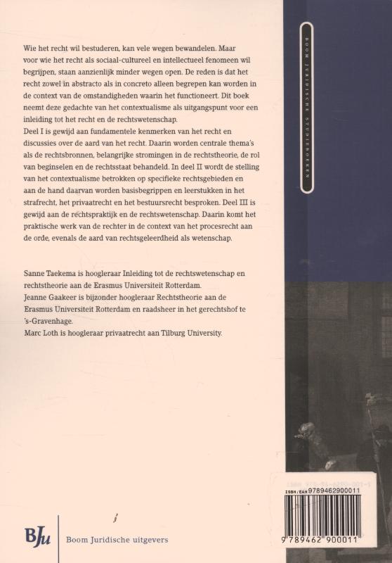 Achterkant van Recht in context