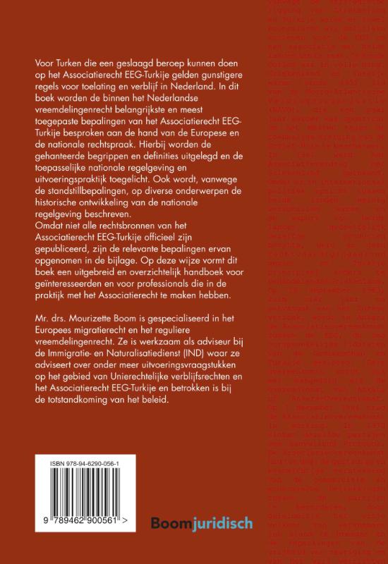 Achterkant van Turks associatierecht
