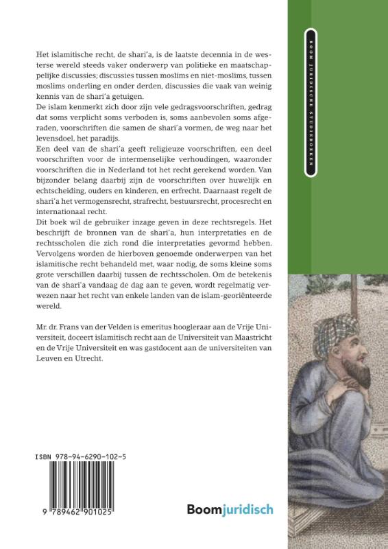 Achterkant van Inleiding in de shari'a