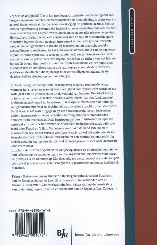 Achterkant van De prijs van het instrumentalisme