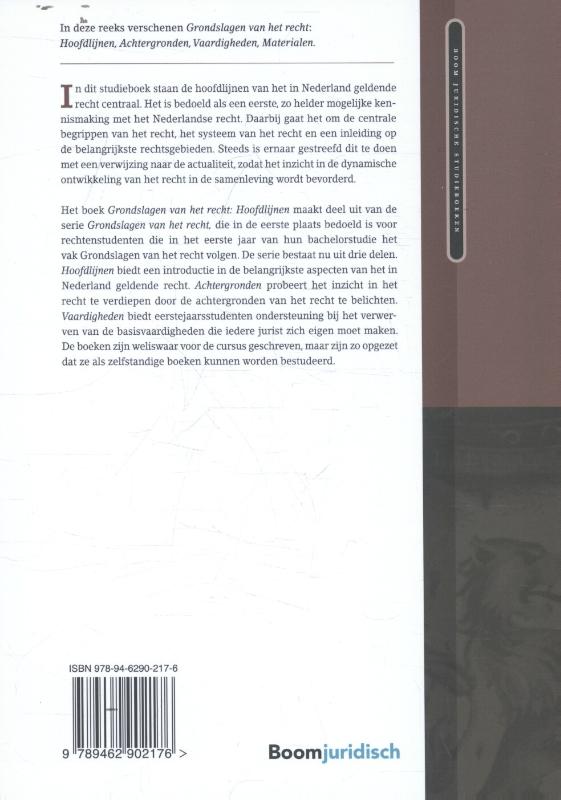 Achterkant van Hoofdlijnen