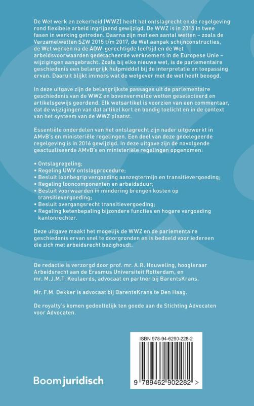 Achterkant van Commentaar & Context WWZ