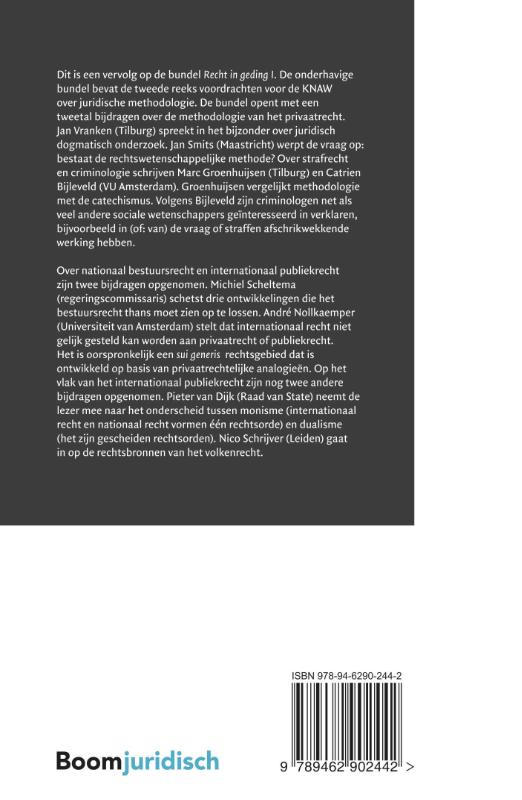 Achterkant van Recht in geding II