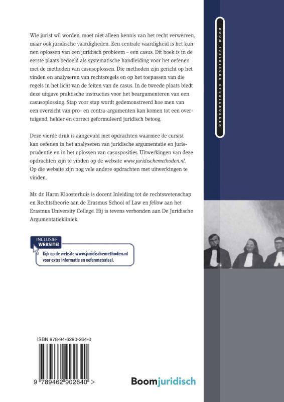 Achterkant van Juridische methoden