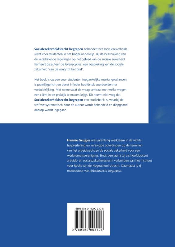 Achterkant van Socialezekerheidsrecht begrepen