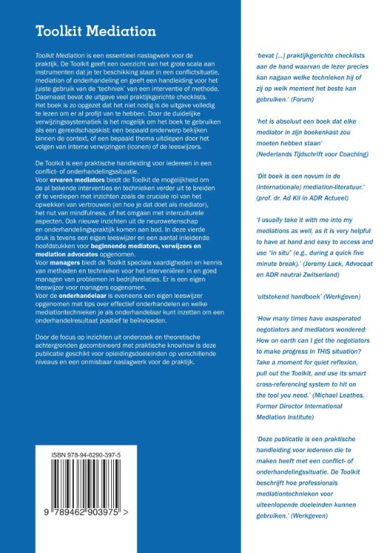 Achterkant van Toolkit mediation