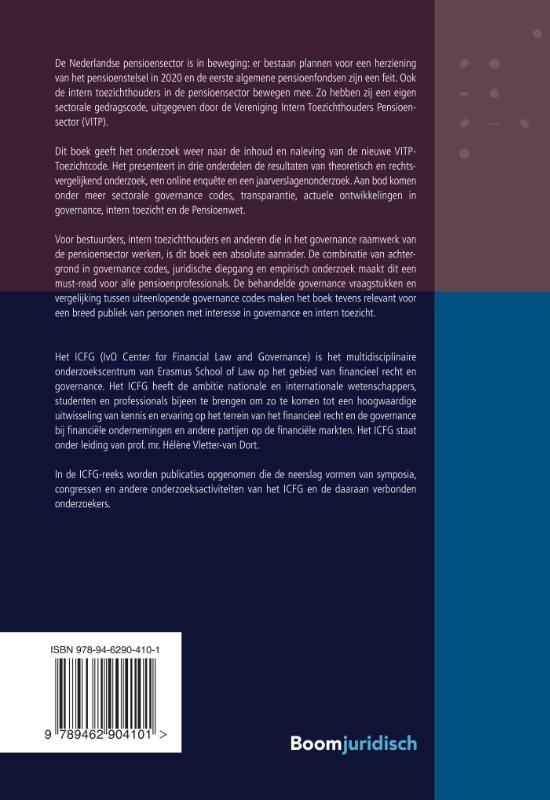 Achterkant van Intern toezicht in de pensioensector