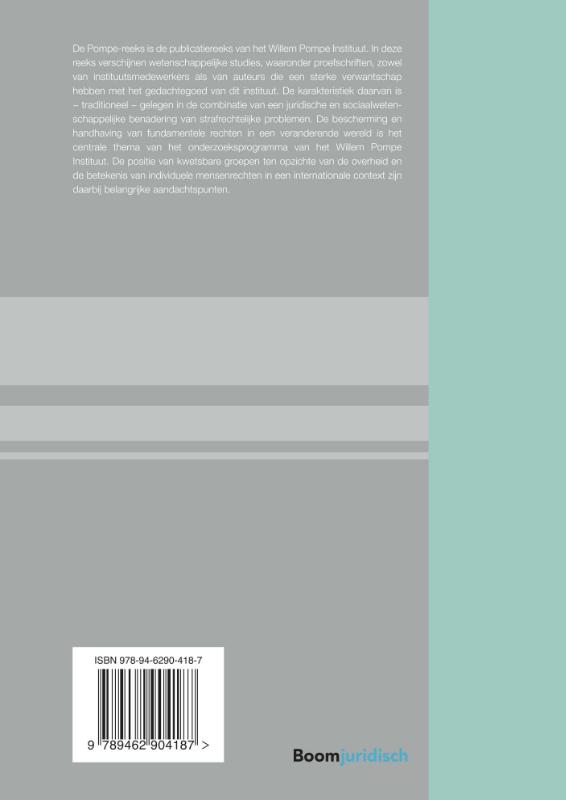 Achterkant van Transnationale rechtshandhaving