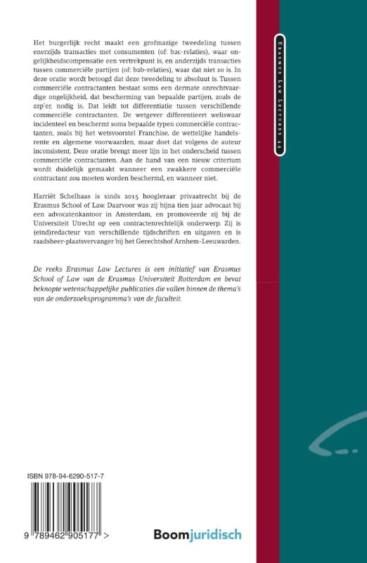 Achterkant van Commerciële contractanten – consistenter differentiëren?