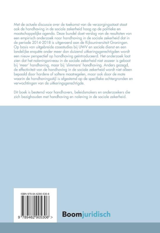 Achterkant van Slimme handhaving