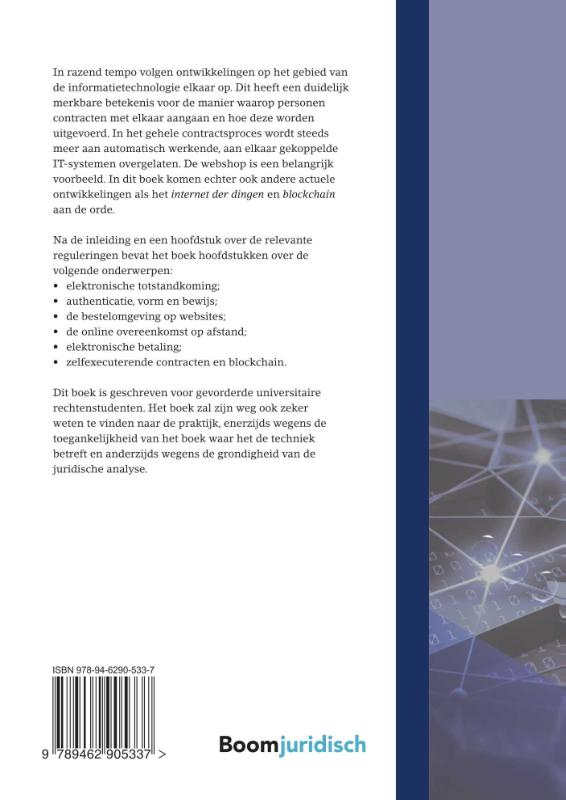 Achterkant van Elektronisch contractenrecht