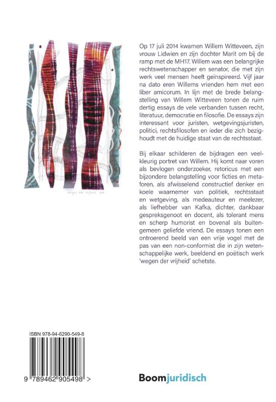 Achterkant van Wegen der vrijheid