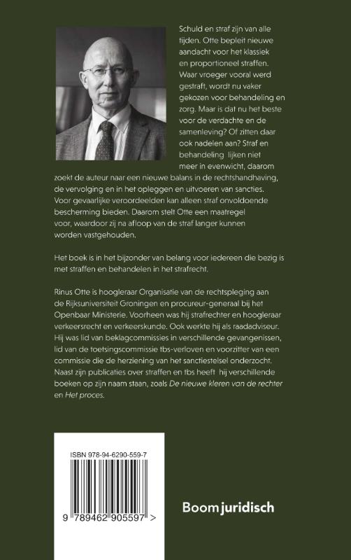 Achterkant van Een kleine biografie van het straffen