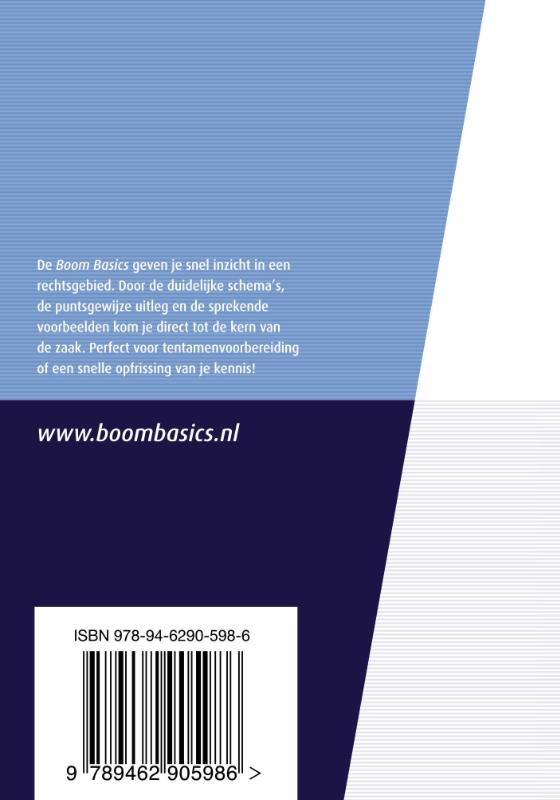Achterkant van Boom Basics Advocatentuchtrecht