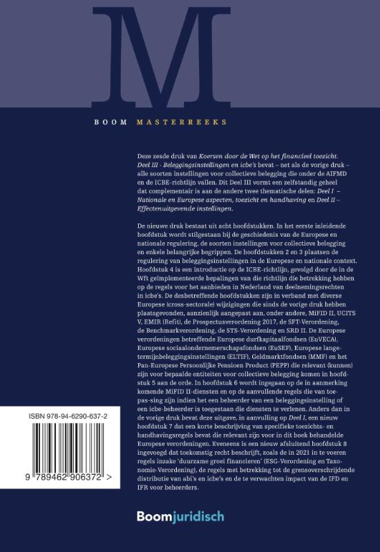 Achterkant van Koersen door de Wet op het financieel toezicht
