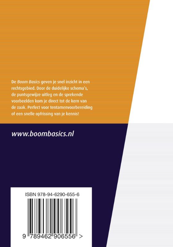 Achterkant van Boom Basics Bestuursrecht
