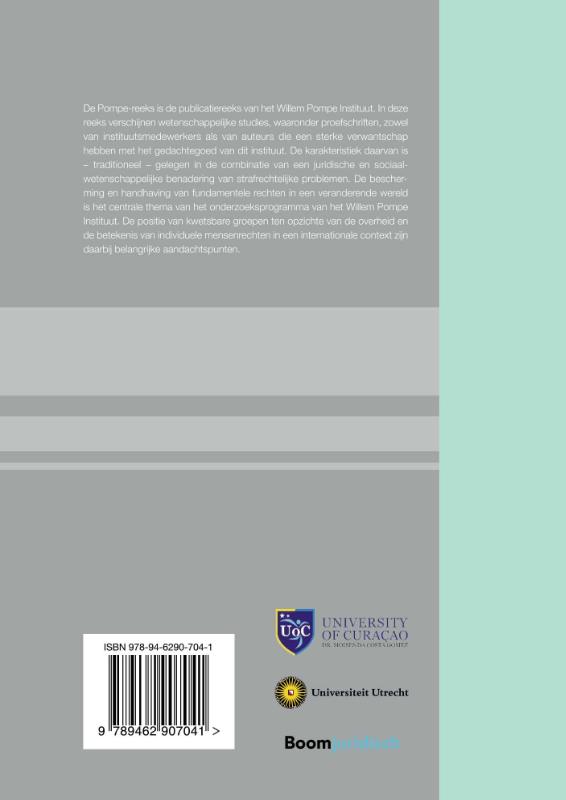 Achterkant van Naar een persoonlijke forensische psychologie en psychiatrie