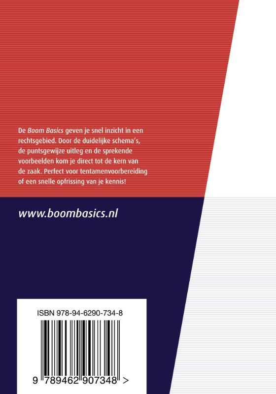 Achterkant van Boom Basics Arbeidsrecht