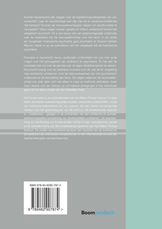 Achterkant van Neurorecht: hoop of hersenschim?