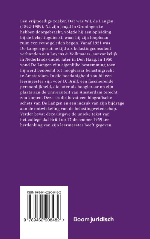 Achterkant van Tragiek en Triomf