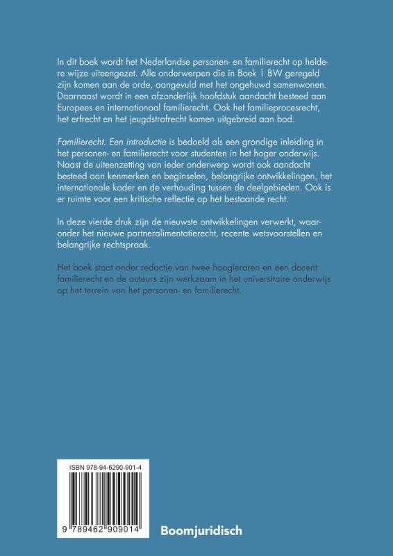 Achterkant van Familierecht