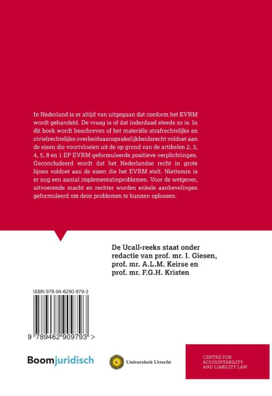 Achterkant van Positieve verplichtingen en aansprakelijkheid